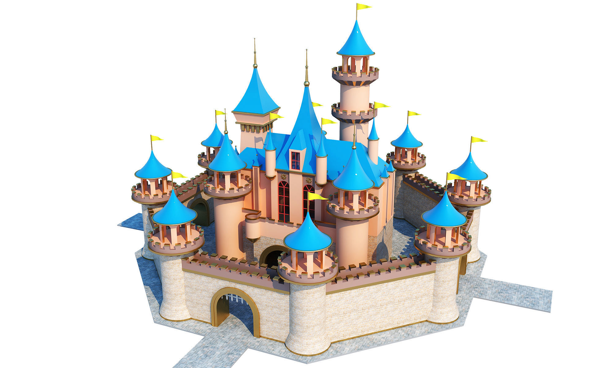 Amusement Park Toys Collection-2 3D model_22