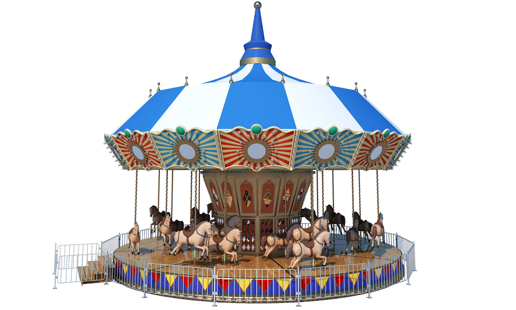 Amusement Park Toys Collection-2 3D model_27