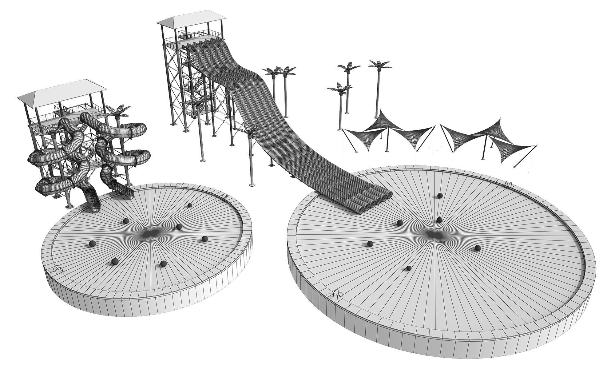 Amusement Park Toys Collection-2 3D model_8