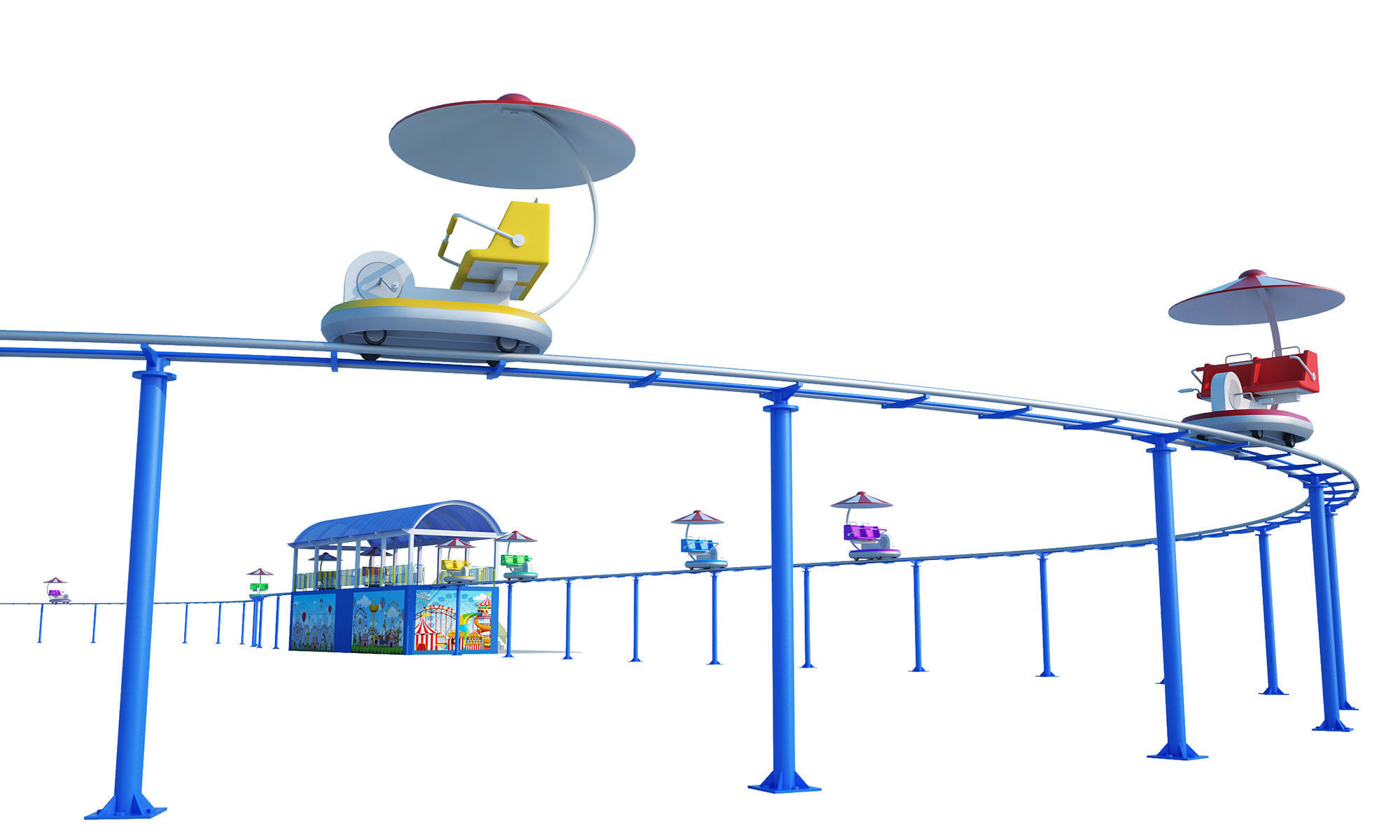 Amusement Park Toys Collection-2 3D model_47