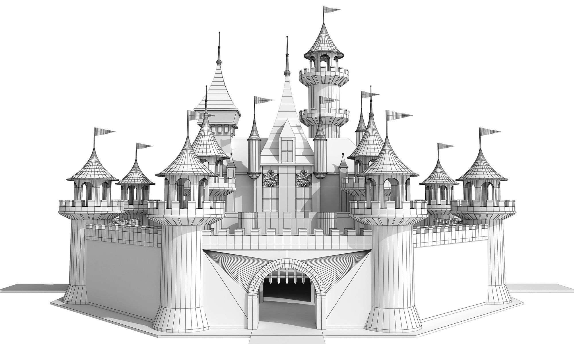 Amusement Park Toys Collection-2 3D model_25