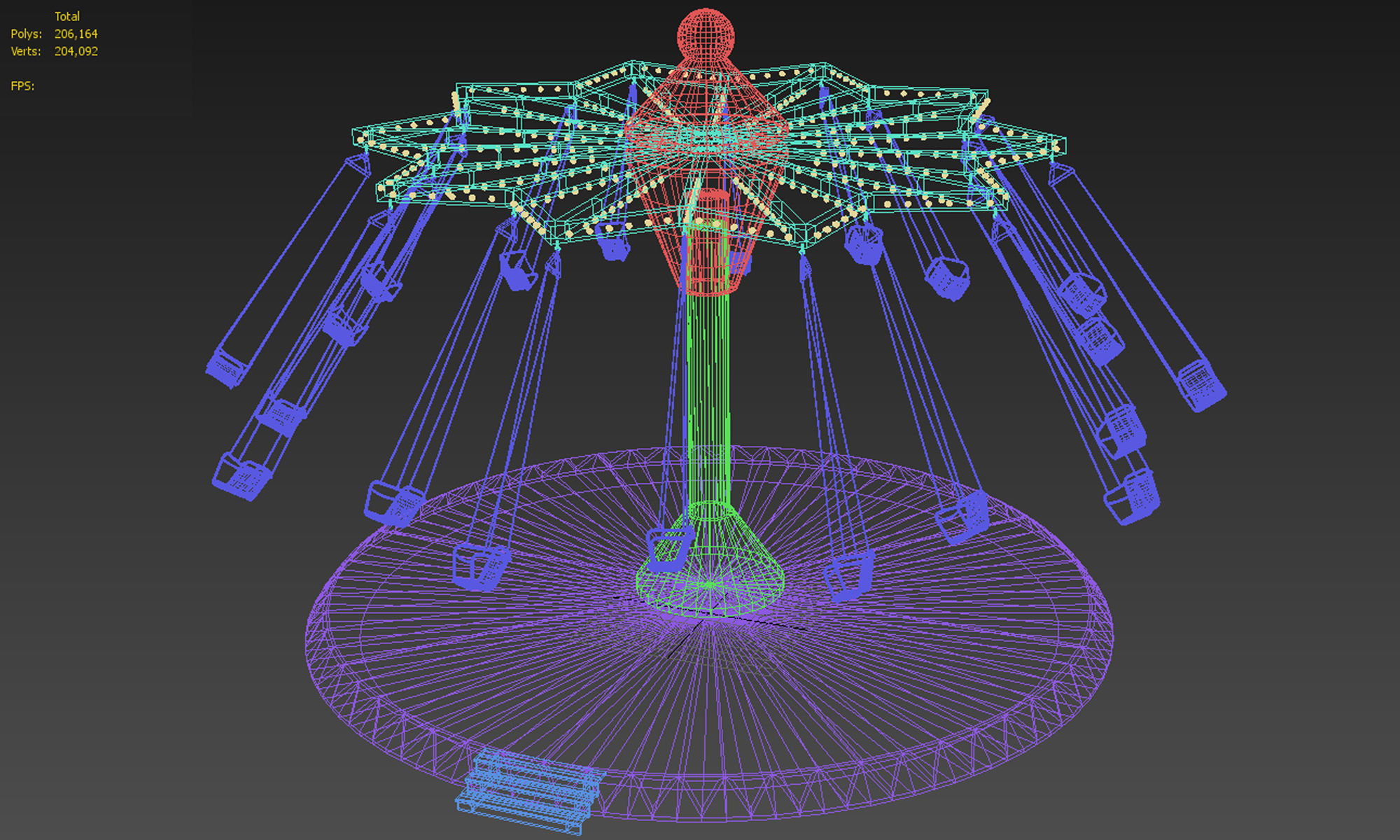Amusement Park Toys Collection-2 3D model_56