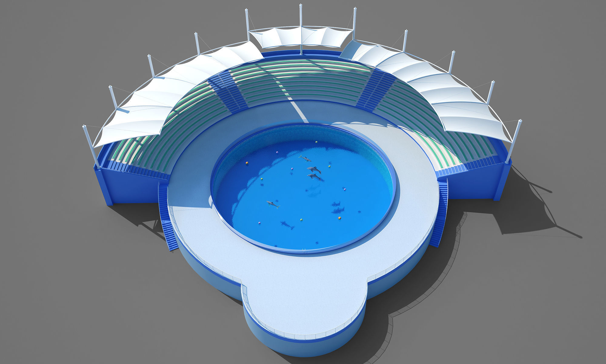 Amusement Park Toys Collection-2 3D model_4