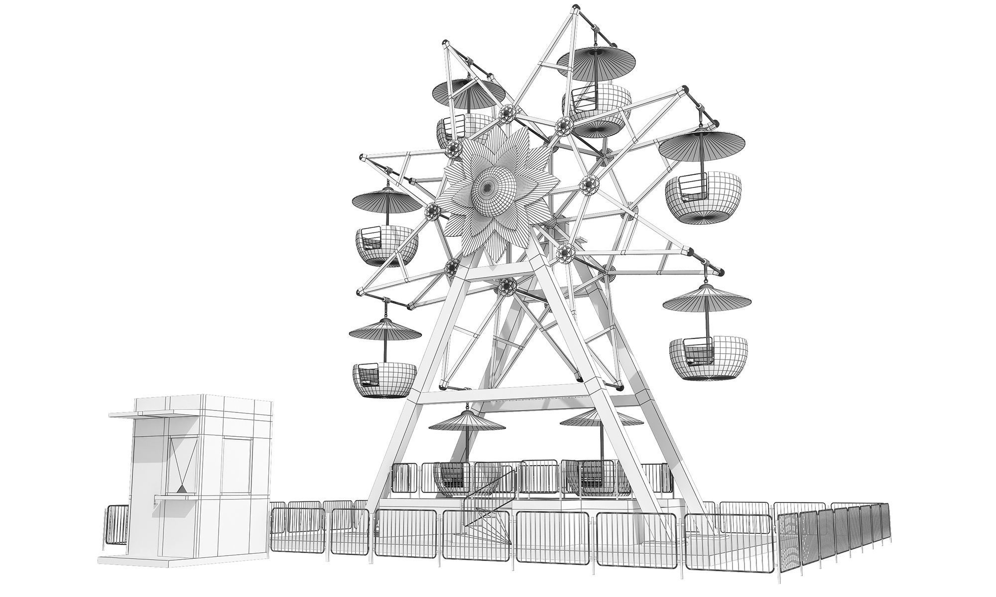 Amusement Park Toys Collection-2 3D model_34
