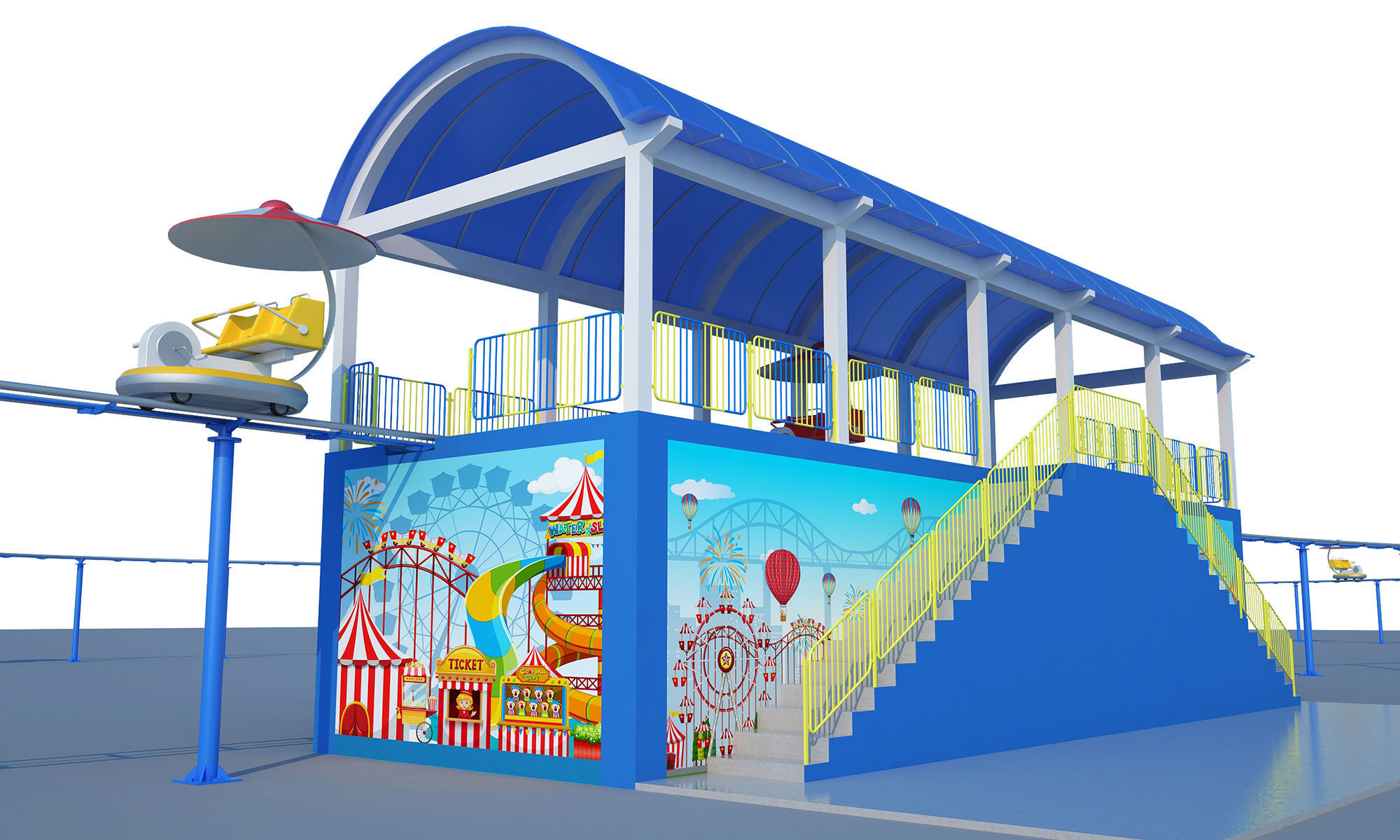 Amusement Park Toys Collection-2 3D model_43