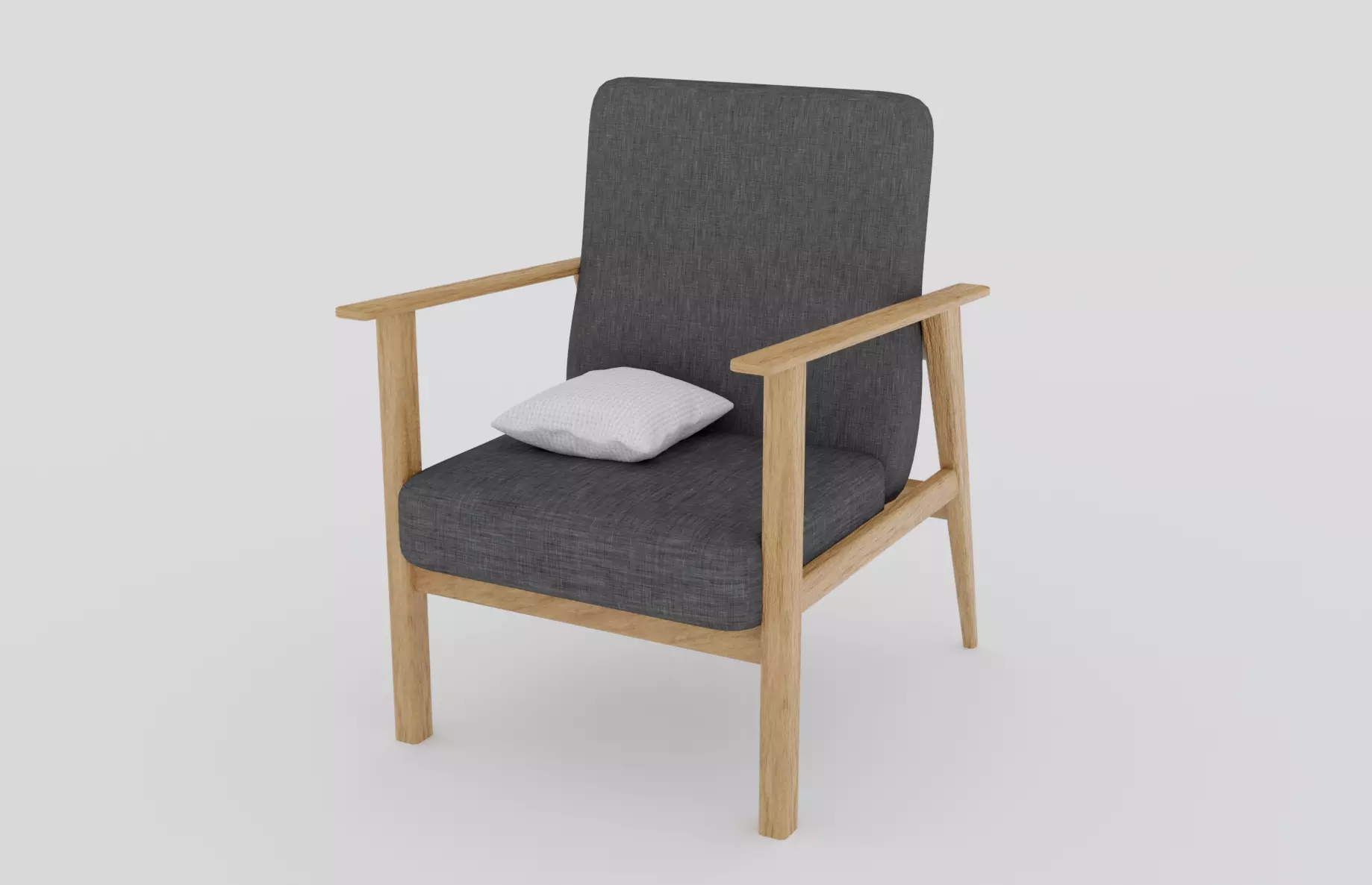 Minimalis Ikea Chair Free 3D model