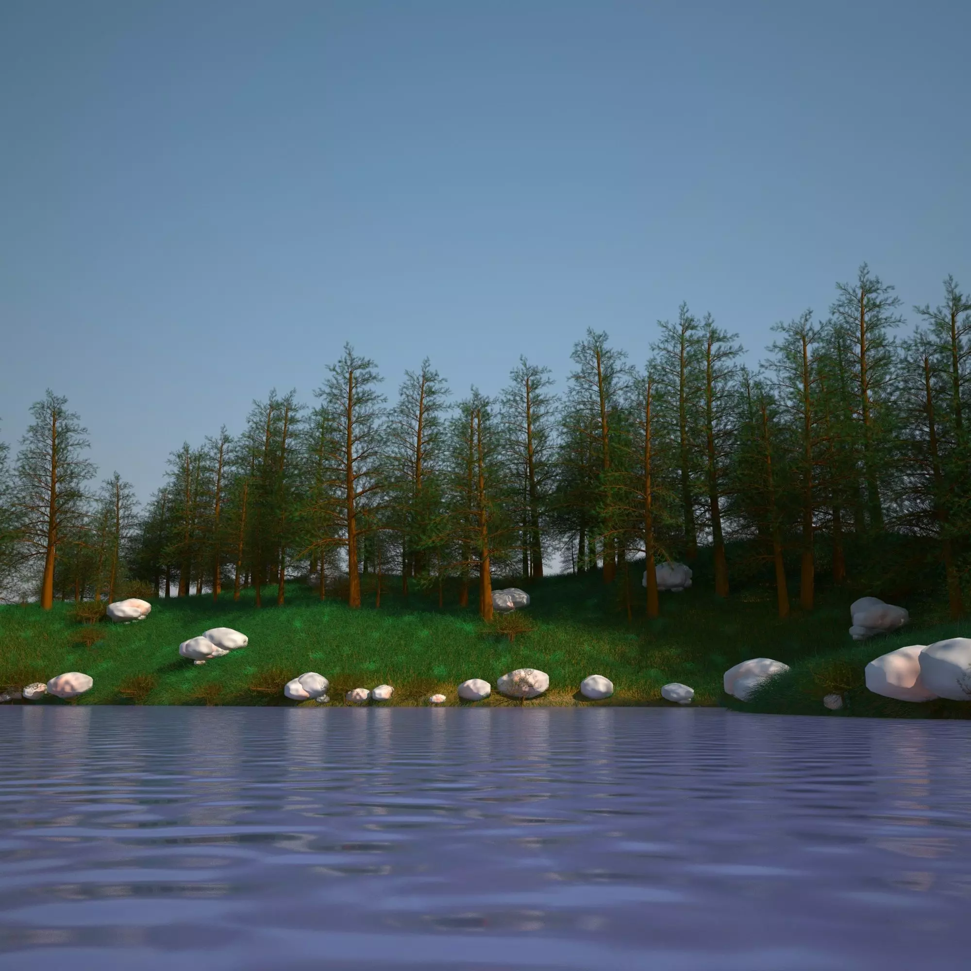 Landscape Model 02 3D model_0