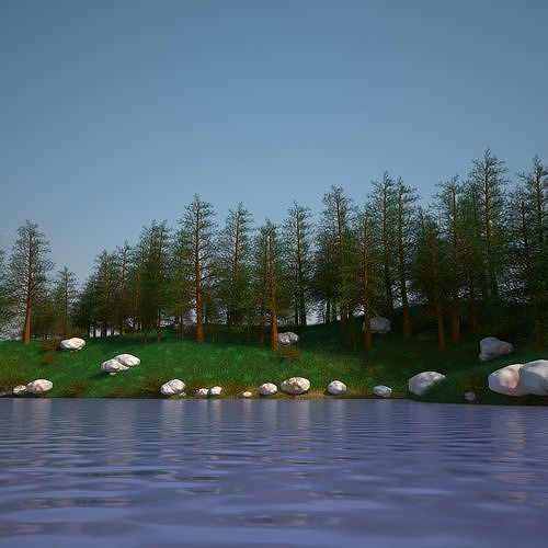 Landscape Model 02 3D model