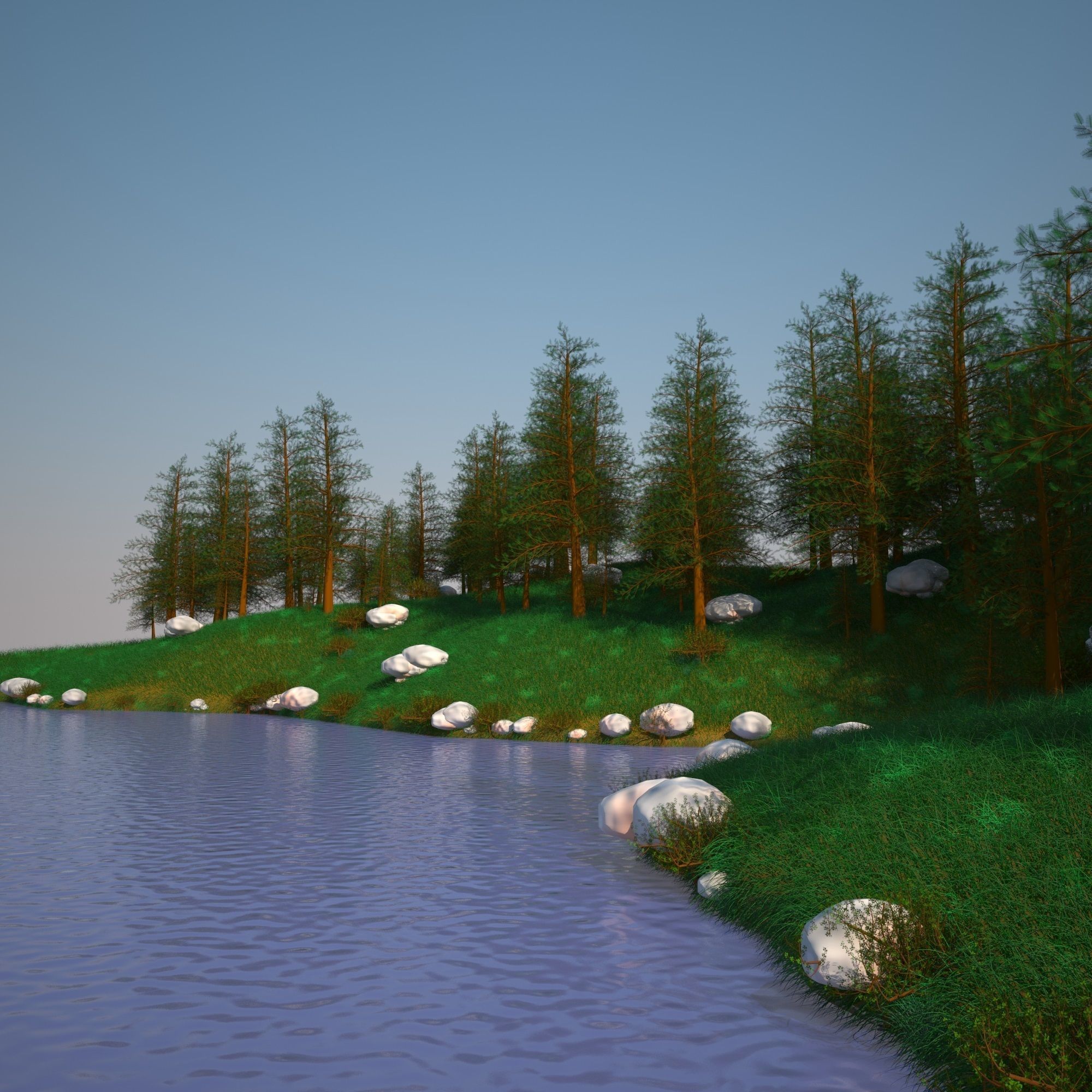 Landscape Model 02 3D model_1
