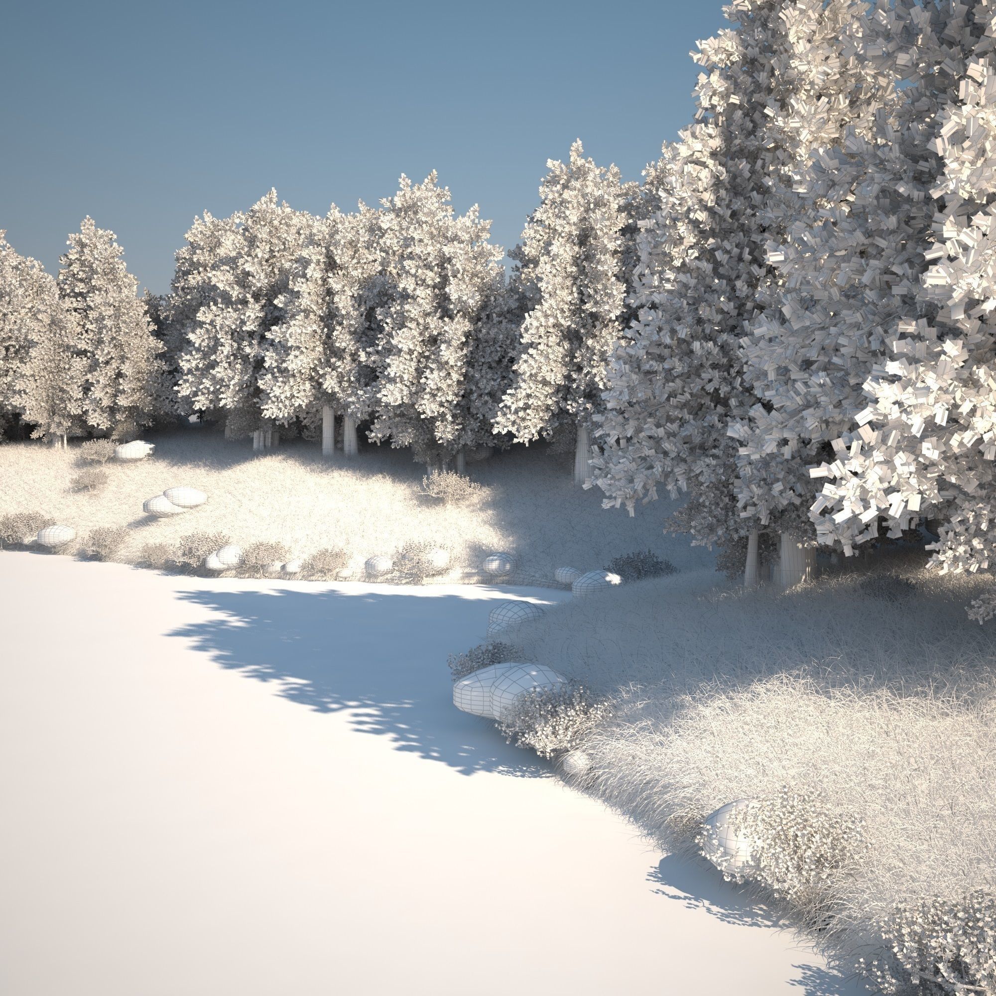 Landscape Model 02 3D model_10