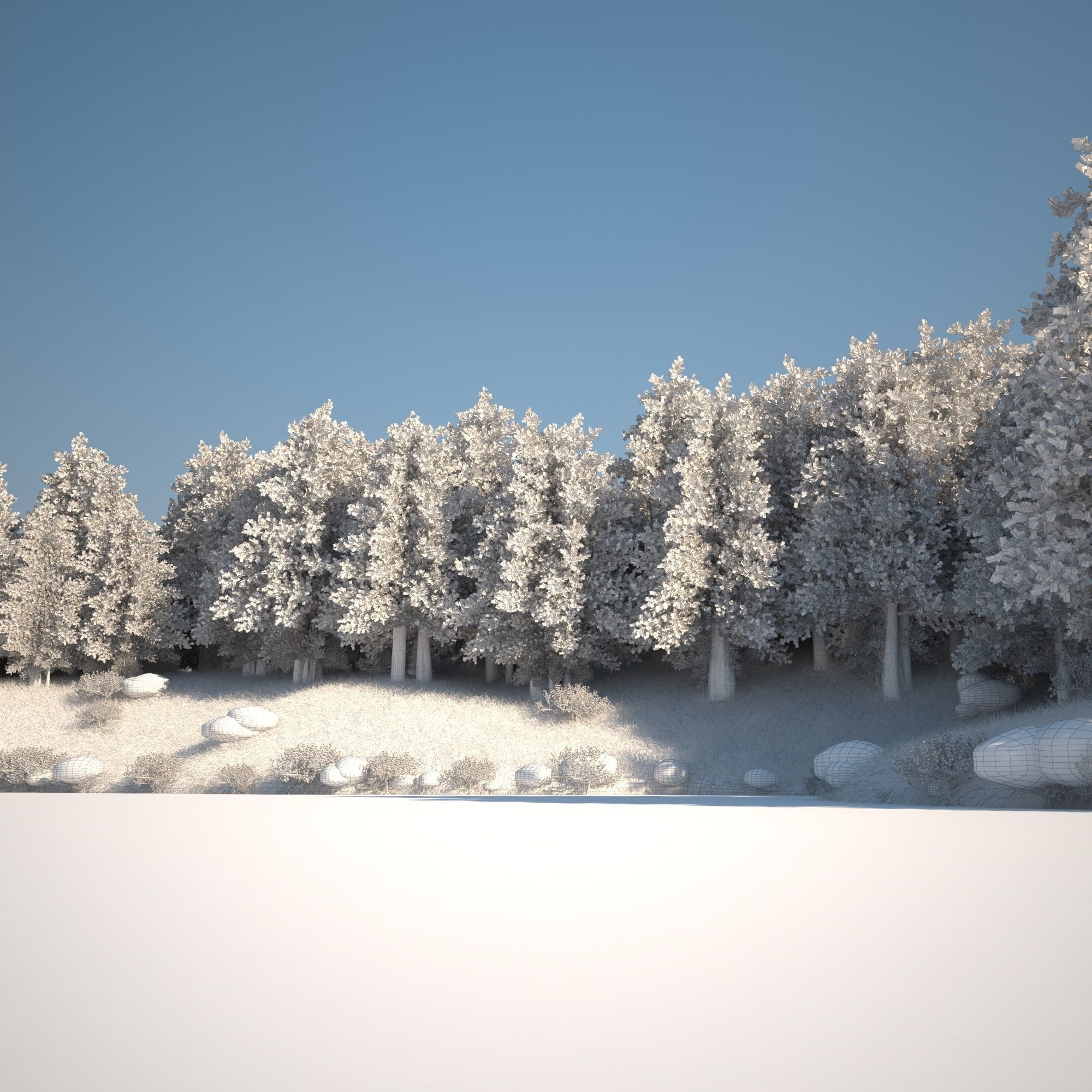 Landscape Model 02 3D model_8