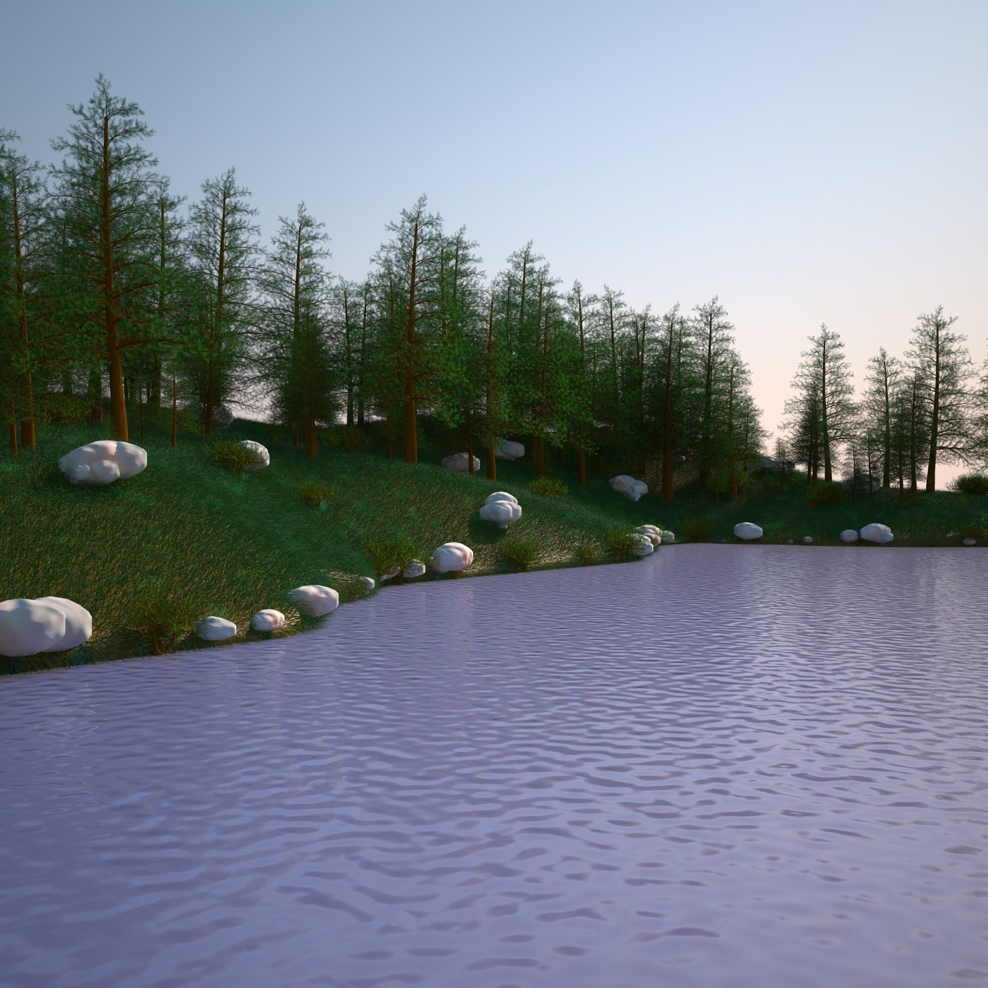 Landscape Model 02 3D model_2