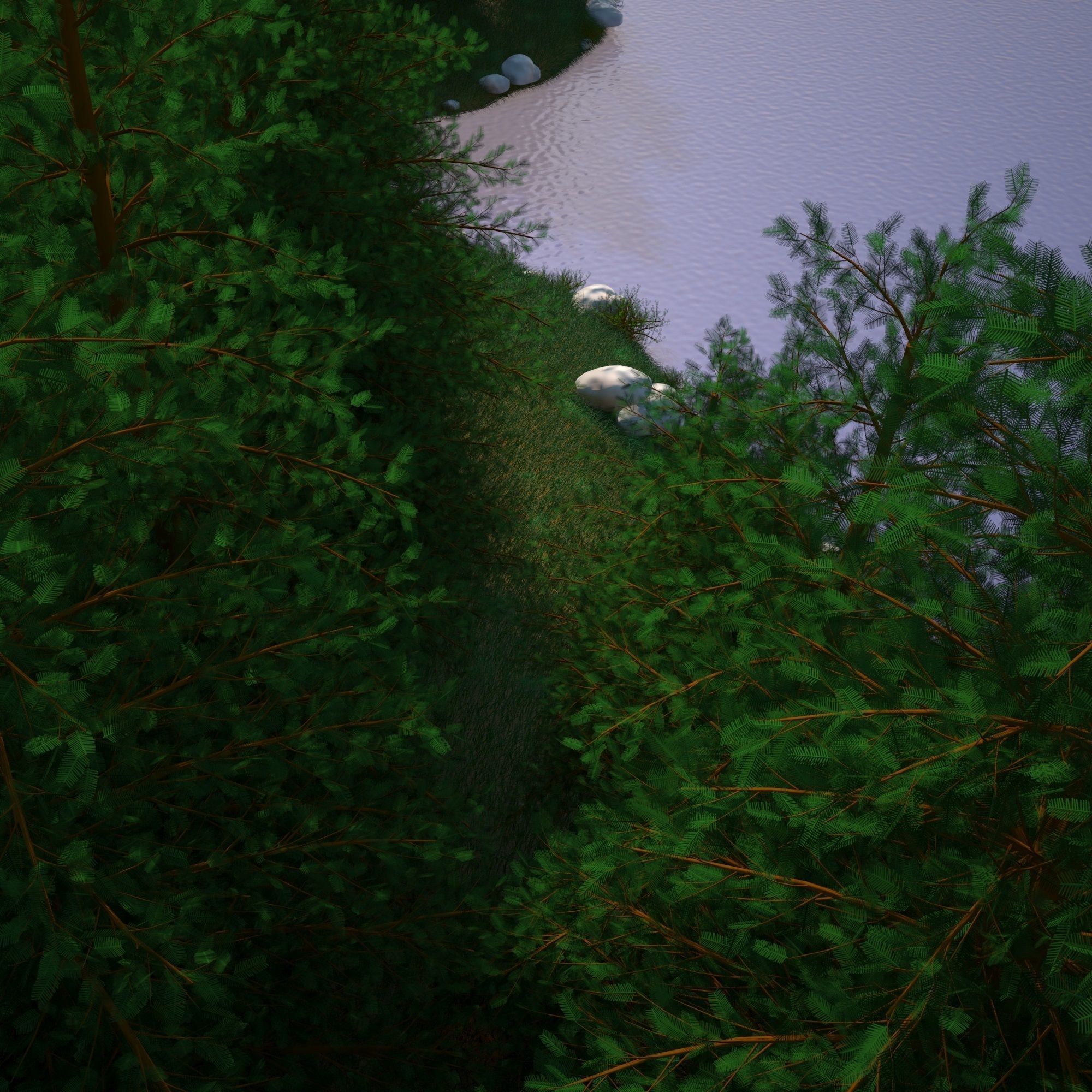 Landscape Model 02 3D model_5