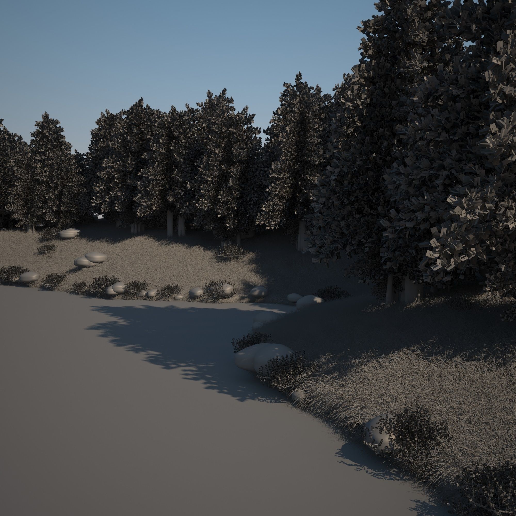 Landscape Model 02 3D model_9