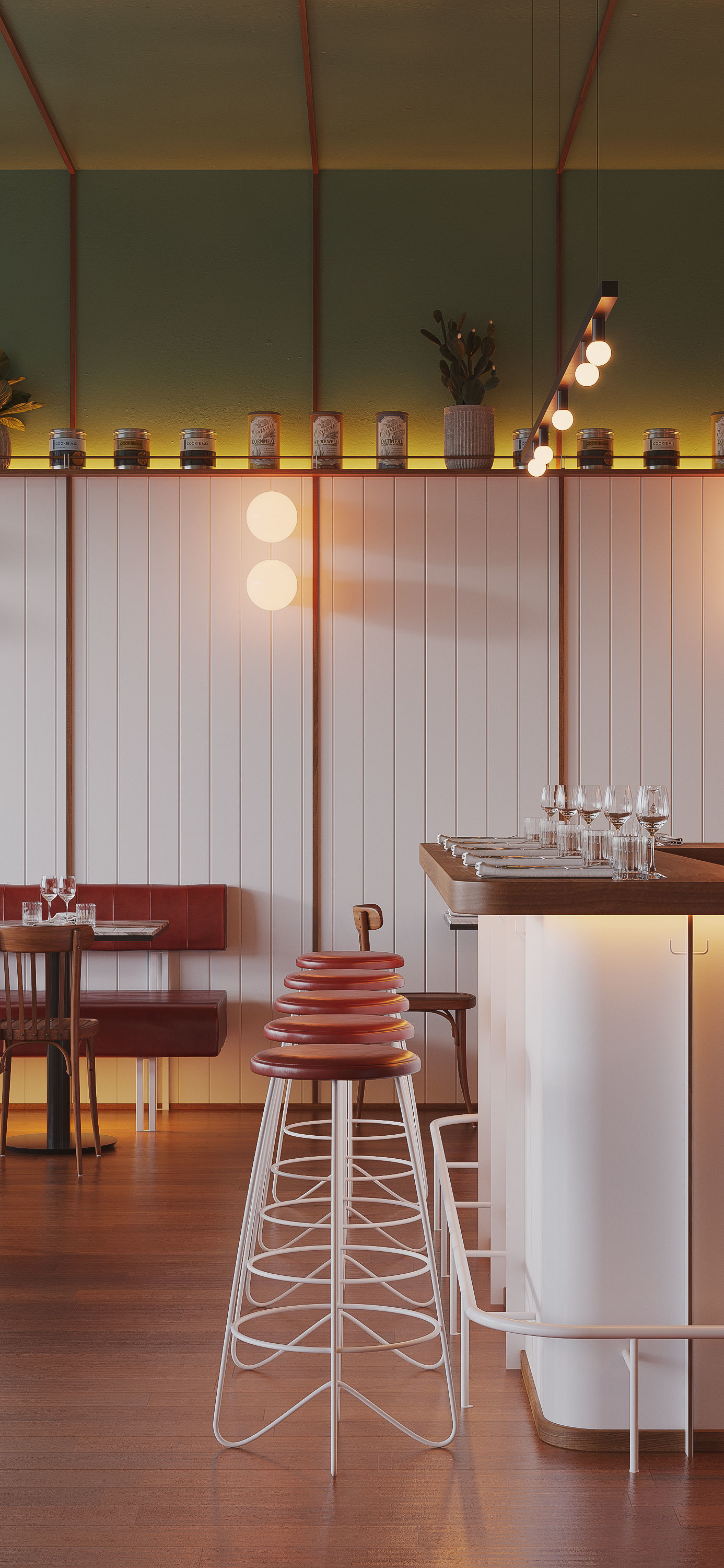 Italianate Pizzeria 3D model_5