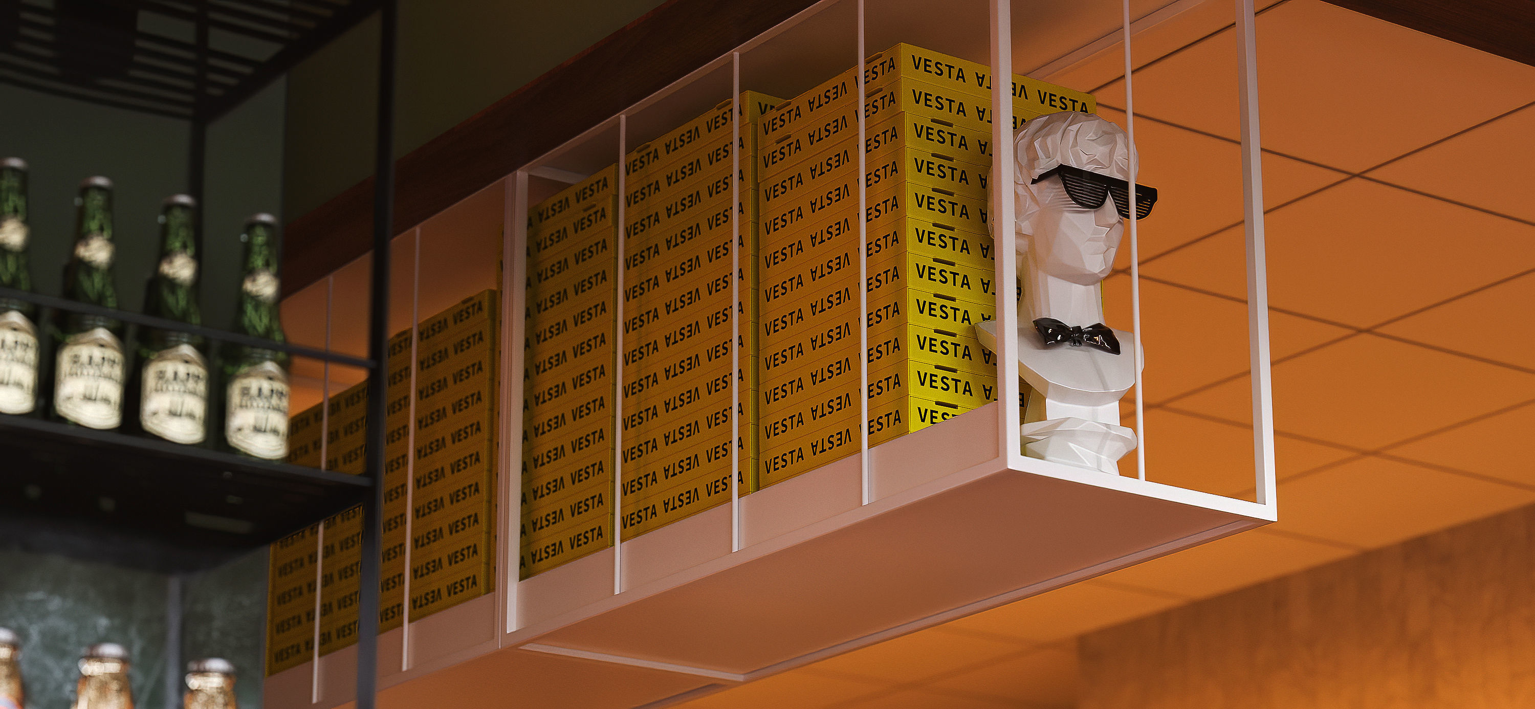 Italianate Pizzeria 3D model_8