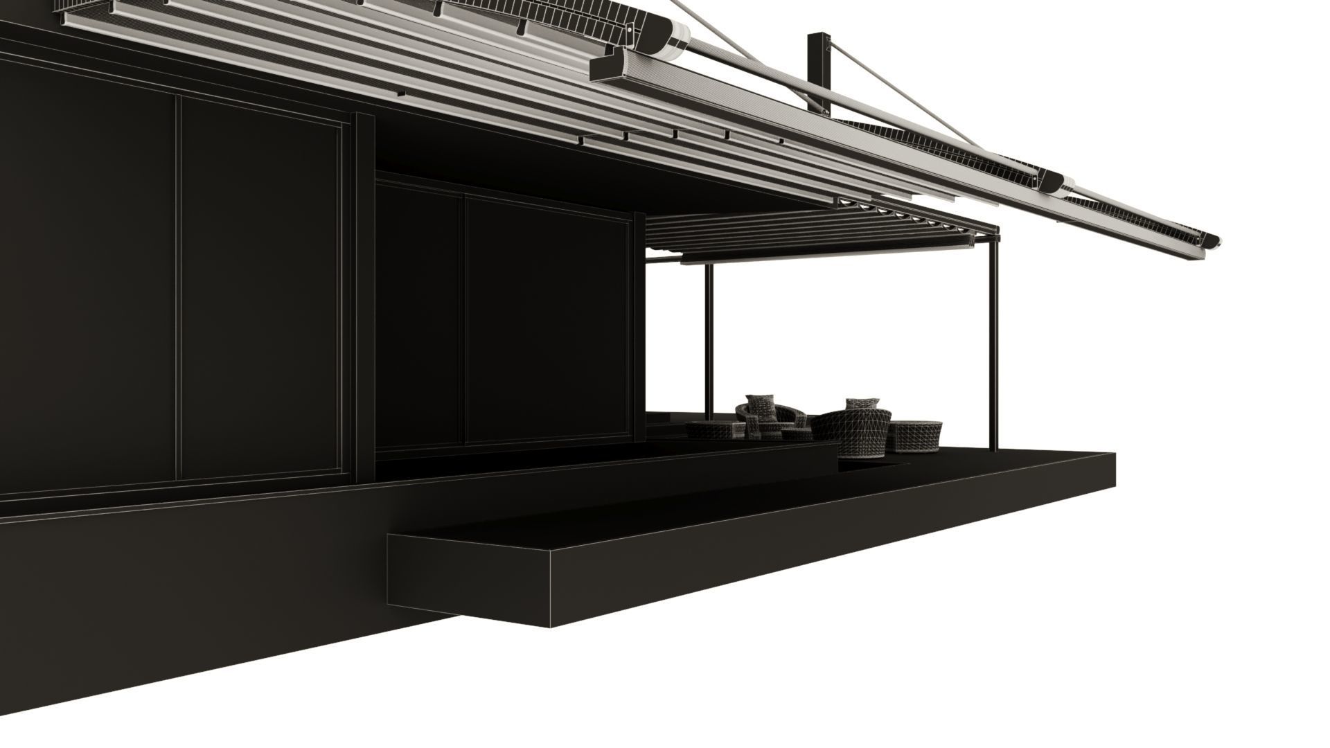 Forest House 3D model_6