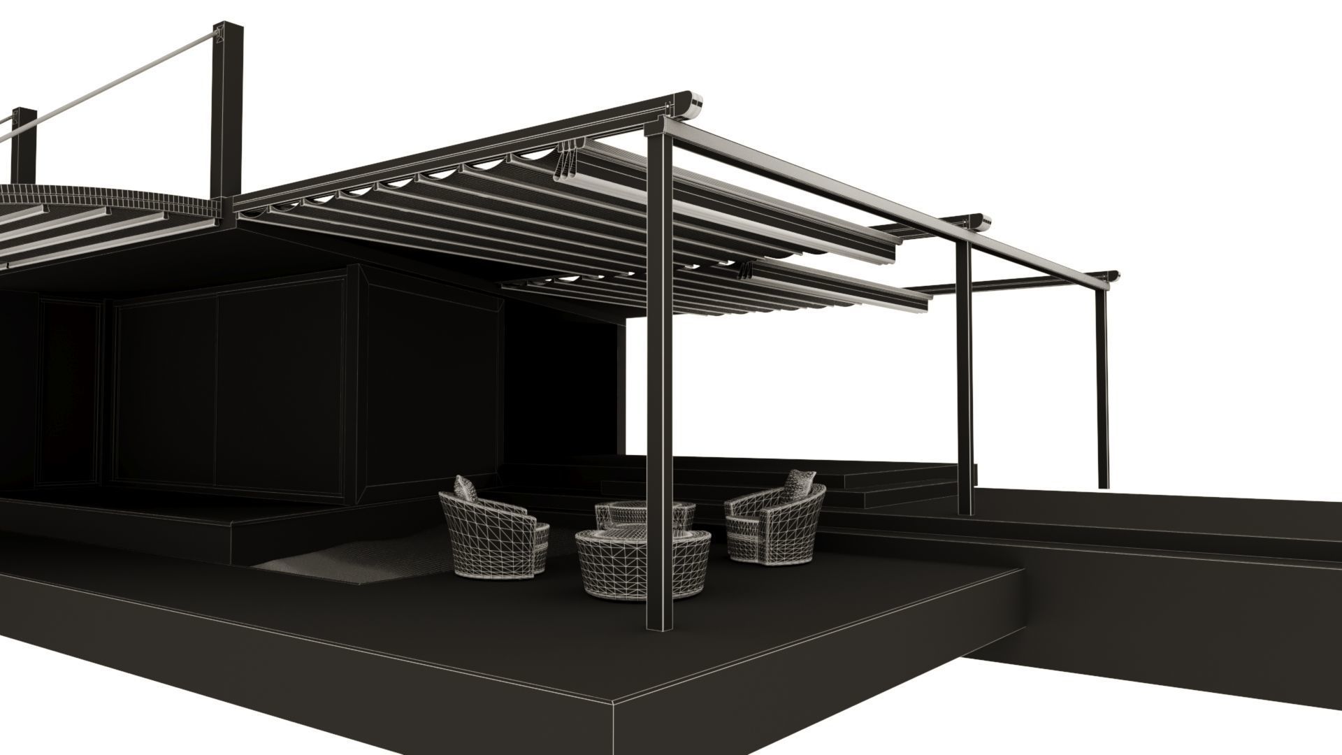 Forest House 3D model_8