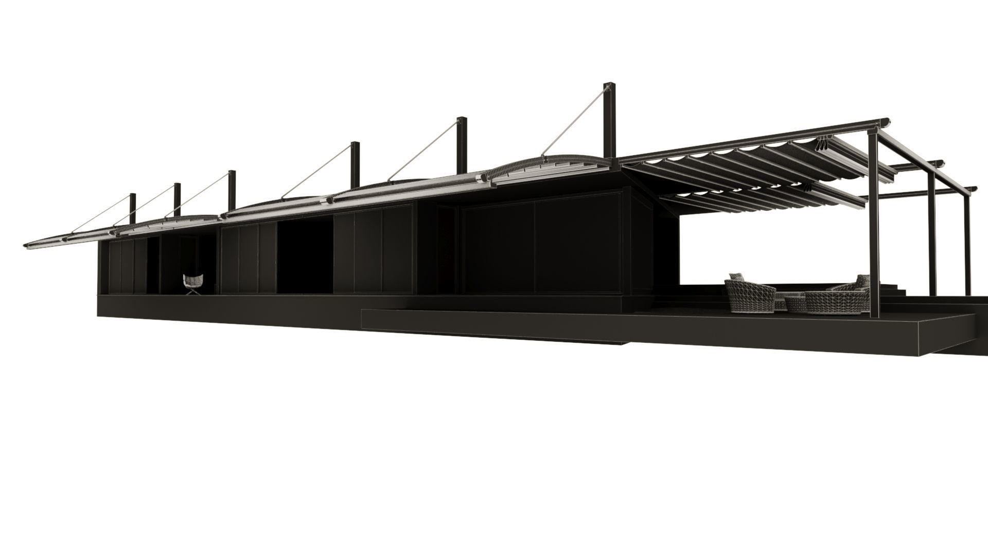 Forest House 3D model_9