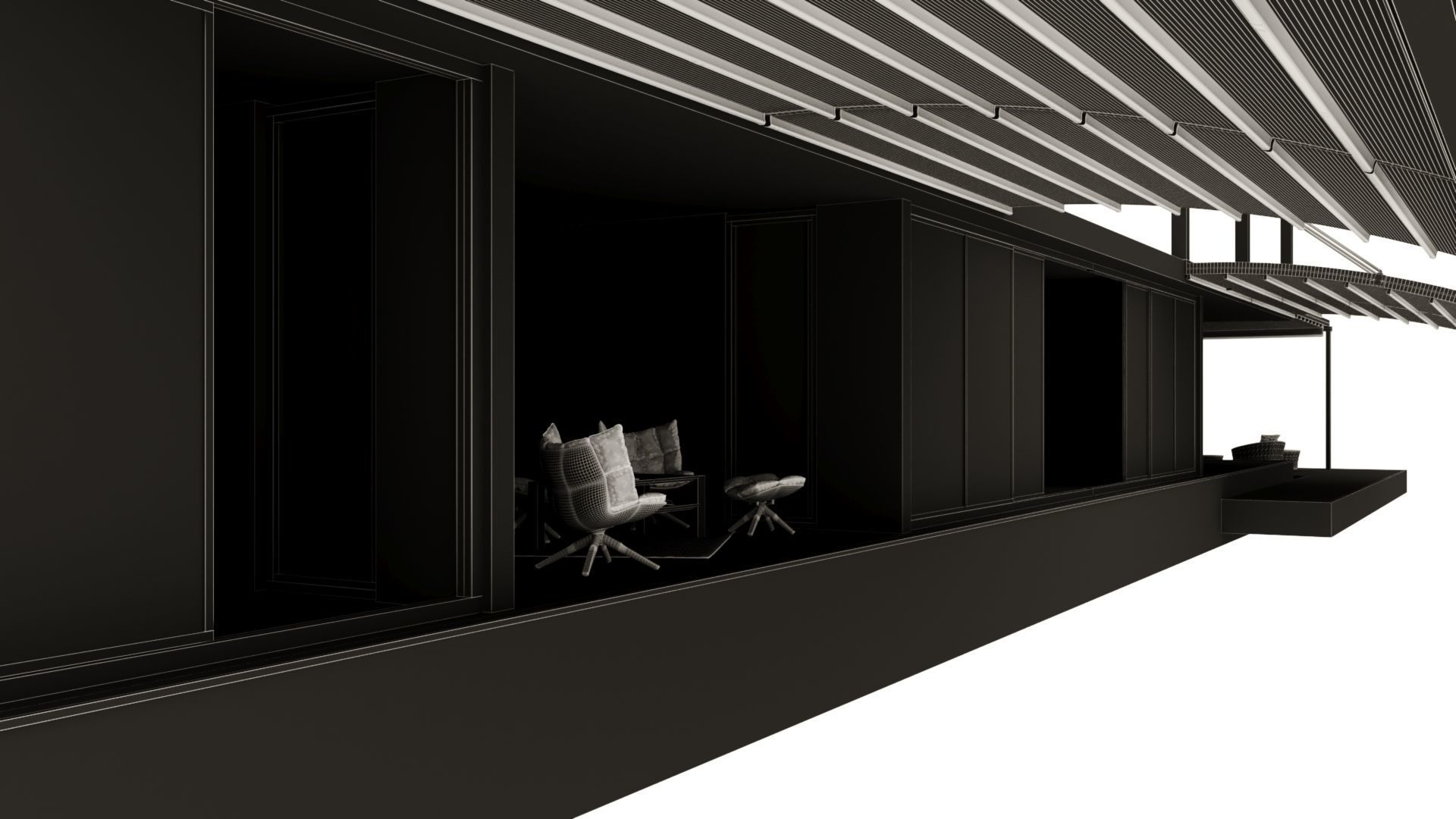 Forest House 3D model_15