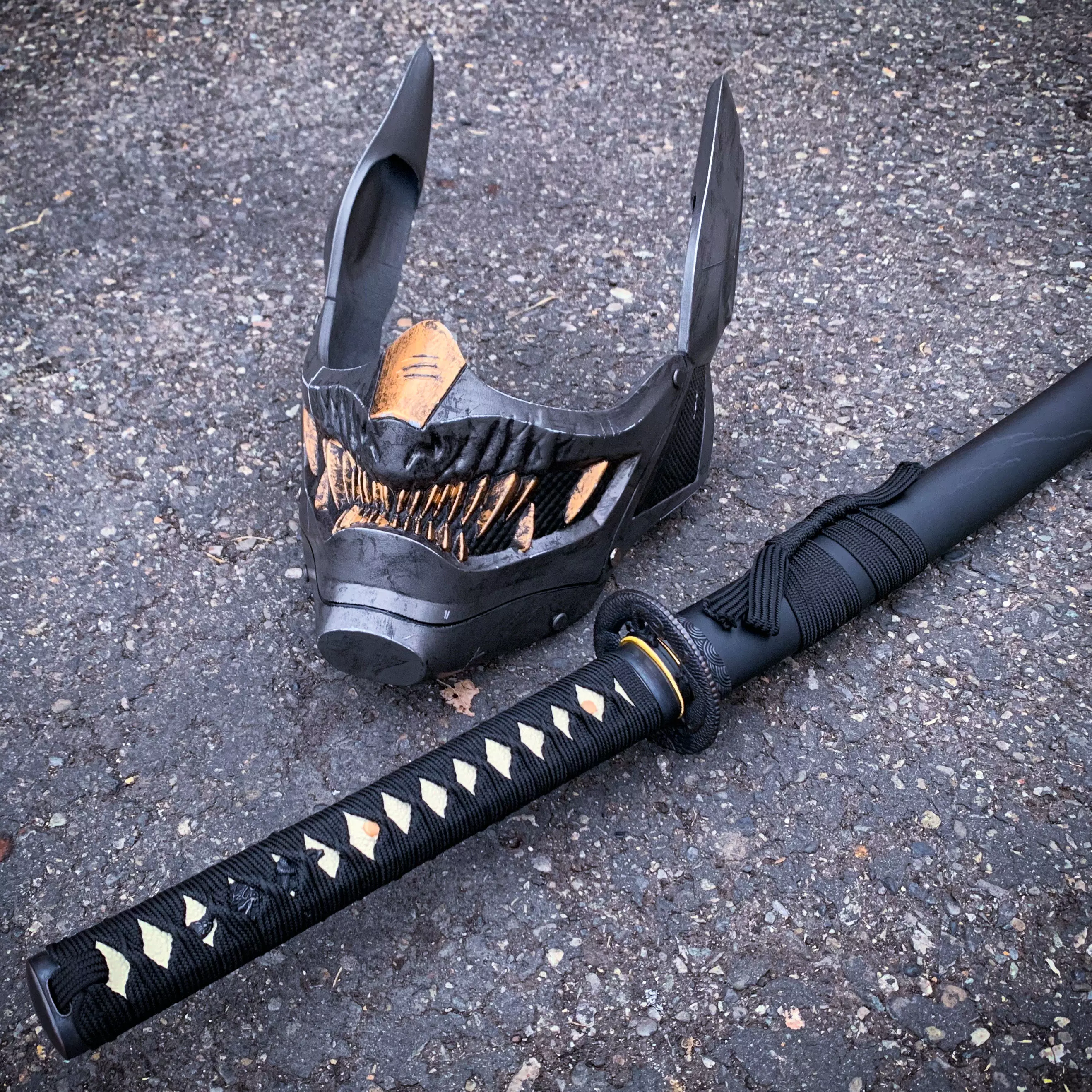 Oni Batman Mask 3D print model_0