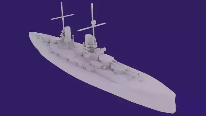 SMS Koenig 3D print model
