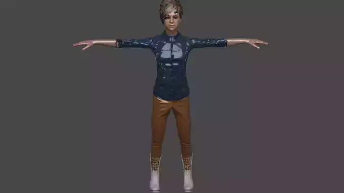 Morping of PPE suit 3D model