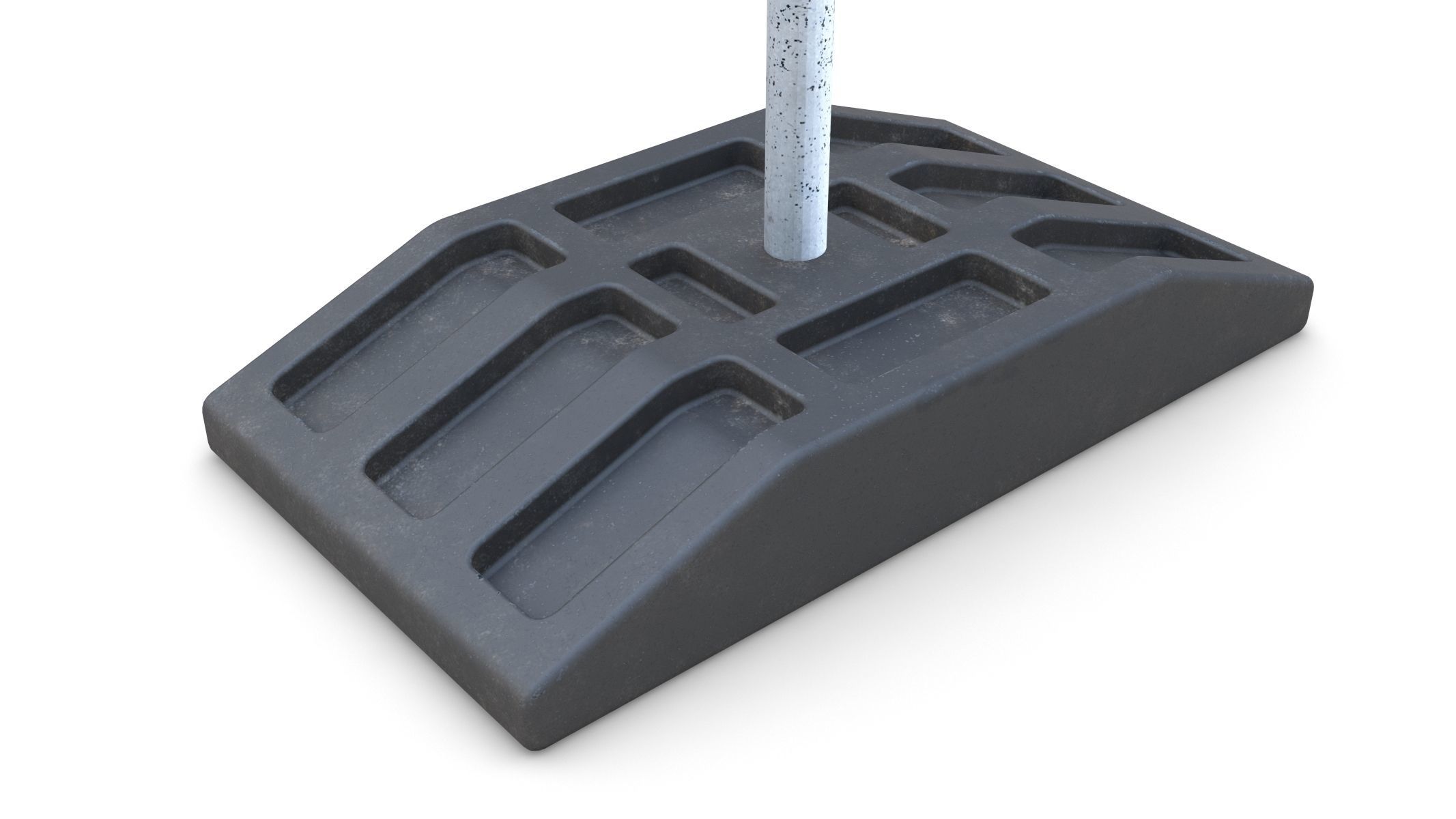 Street Sign 05 3D model_4