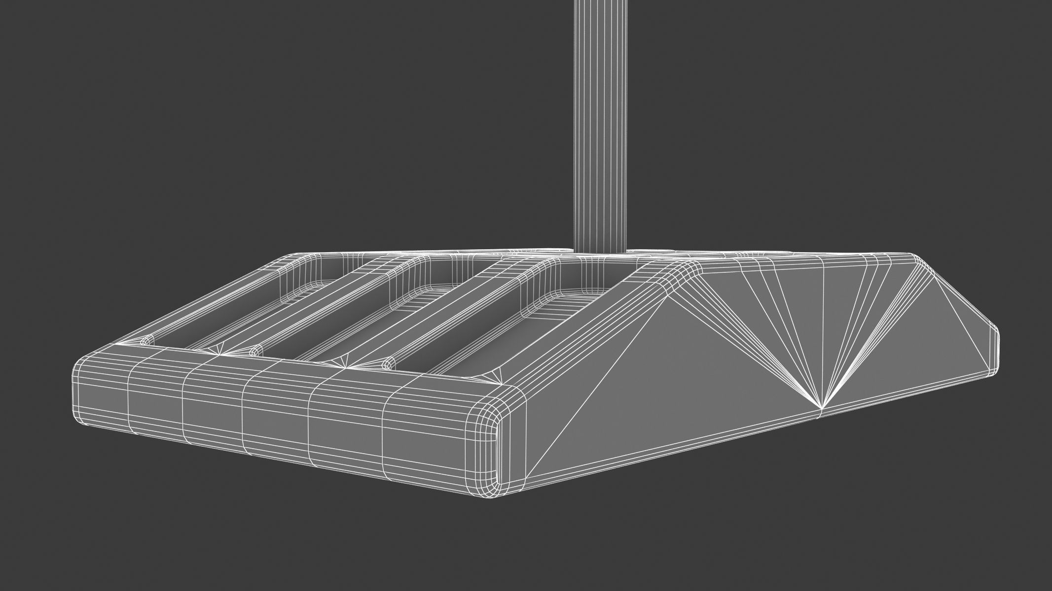 Street Sign 05 3D model_7