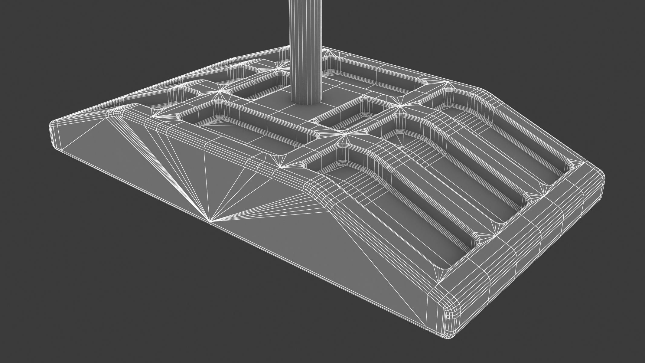 Street Sign 05 3D model_9