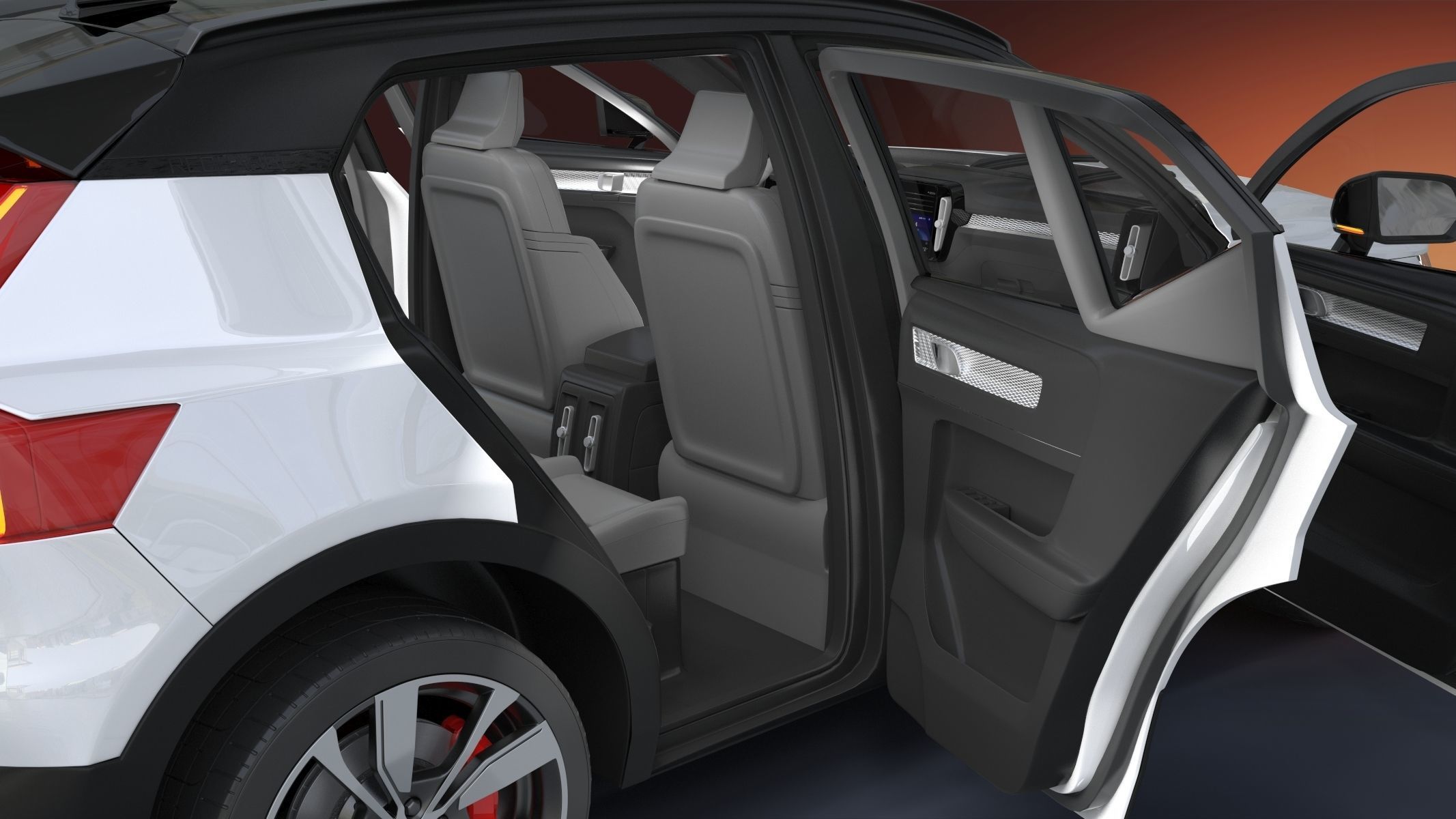 2020 Volvo XC40 Recharge 3D model_23