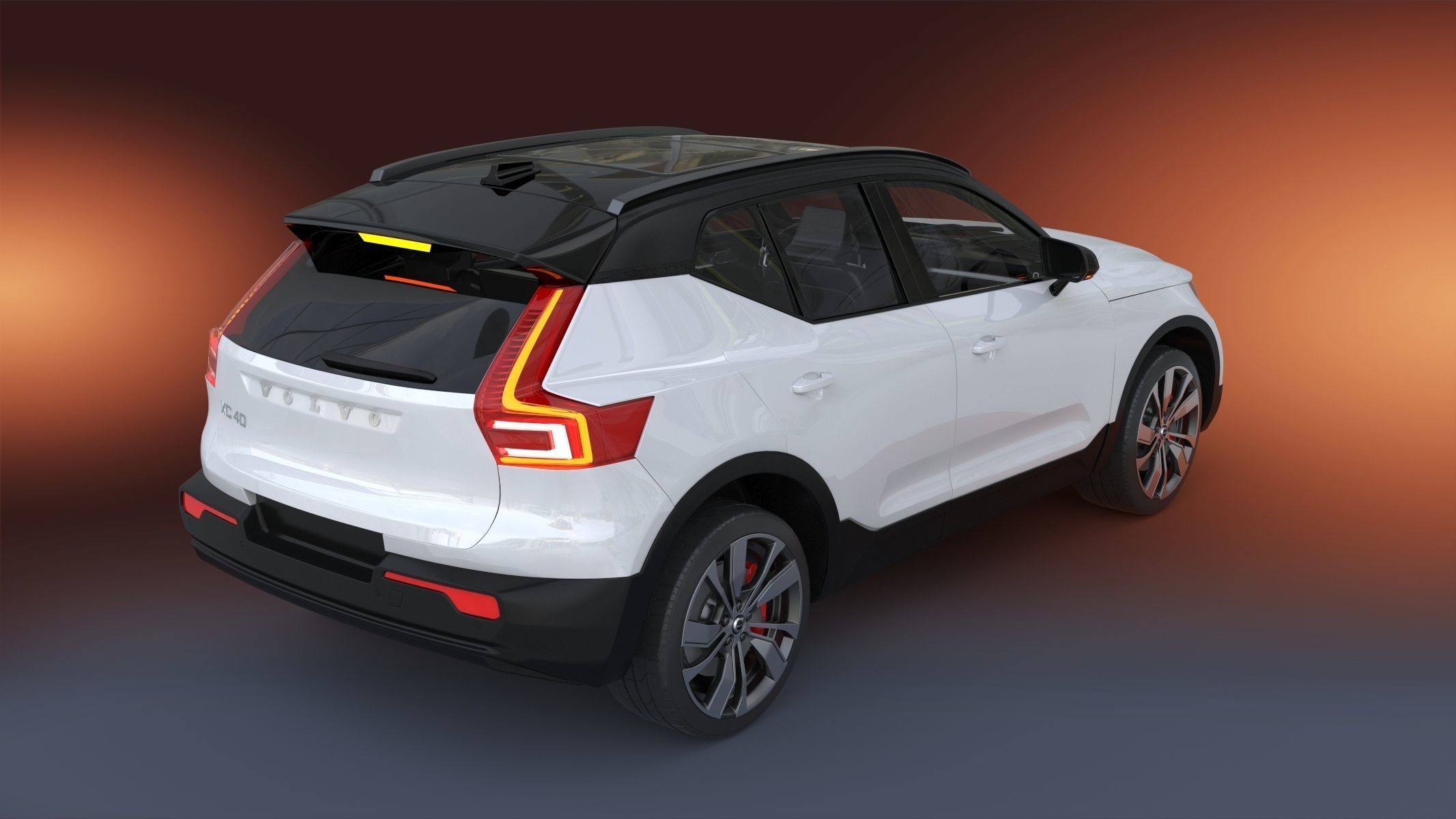 2020 Volvo XC40 Recharge 3D model_3
