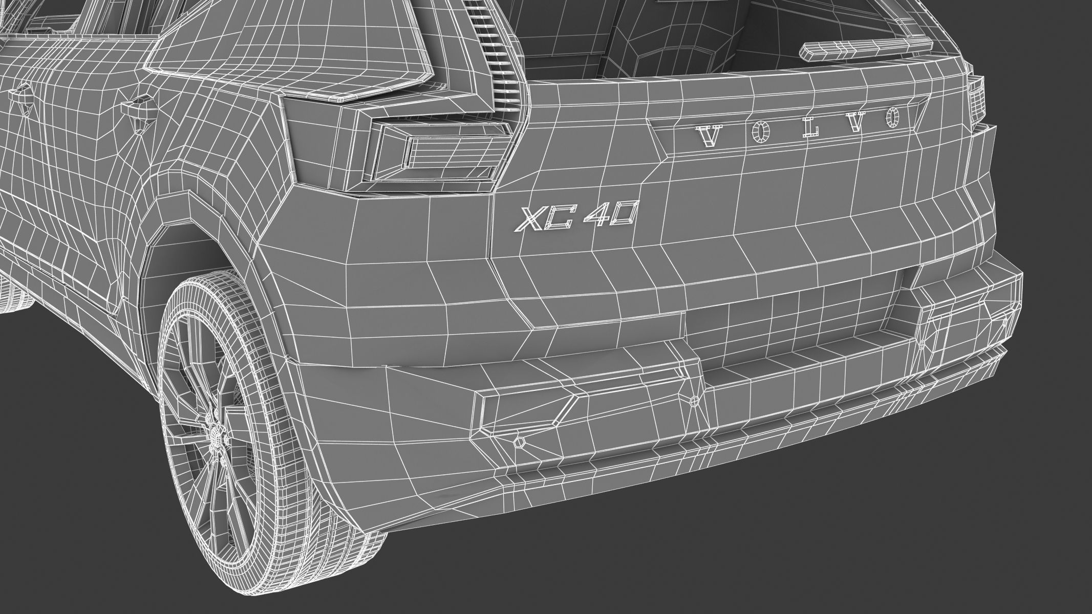 2020 Volvo XC40 Recharge 3D model_40