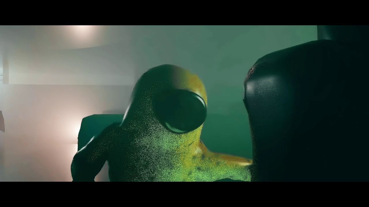 Among Us Realistic Crewmate 2 Rigs in 1 3D model_2