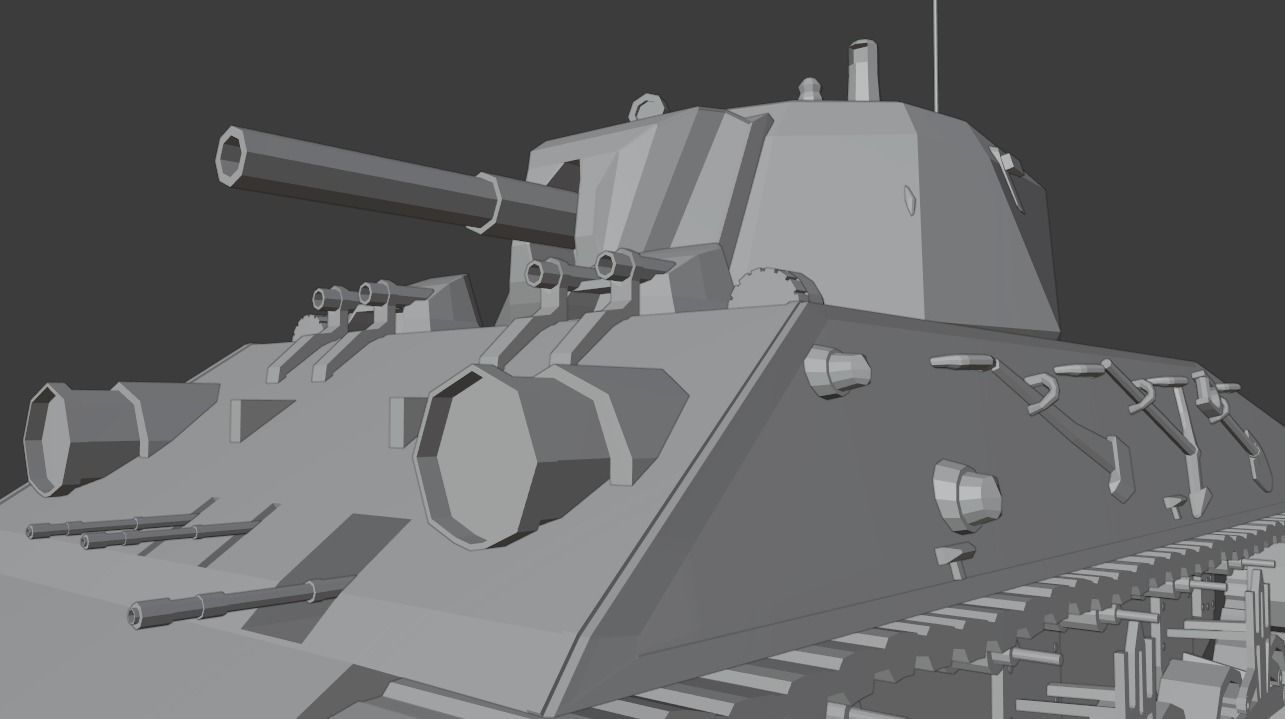 Nahuel DL 43 Low-poly 3D model_17