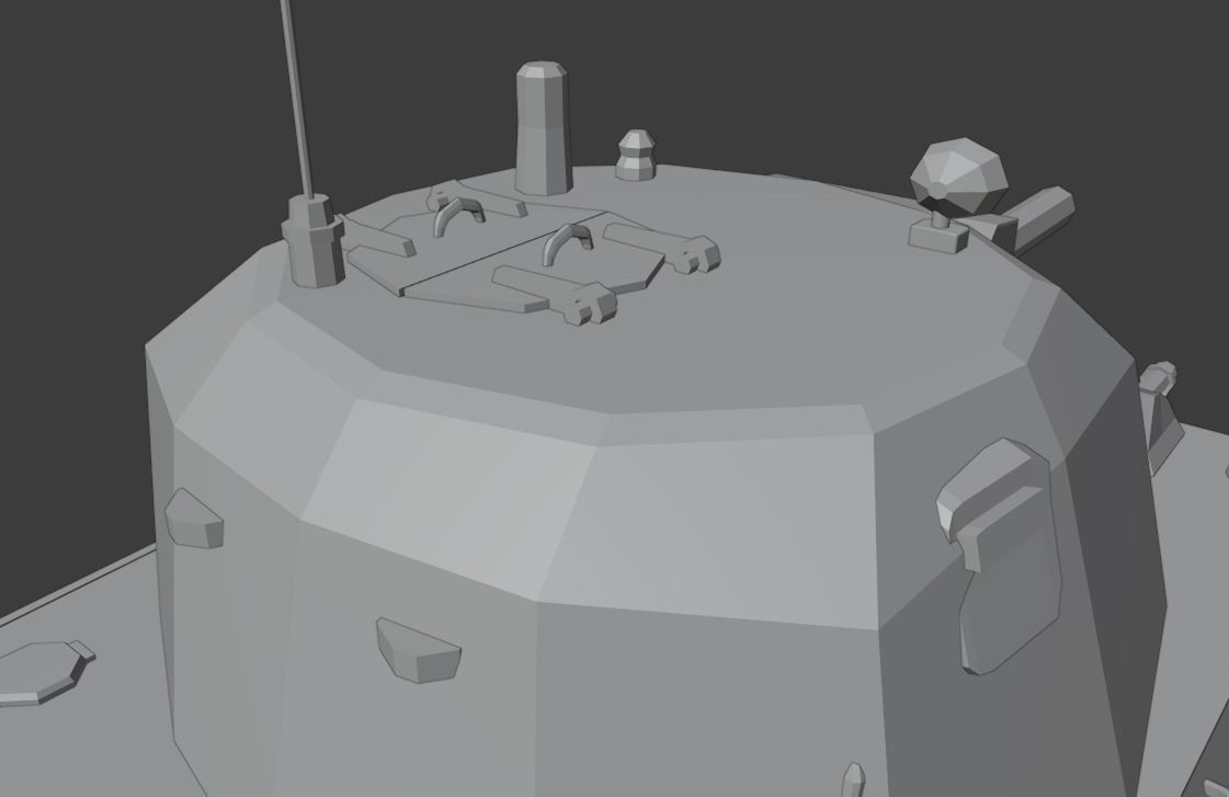 Nahuel DL 43 Low-poly 3D model_21