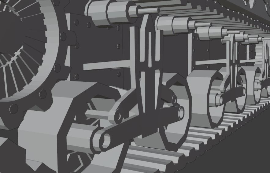 Nahuel DL 43 Low-poly 3D model_19