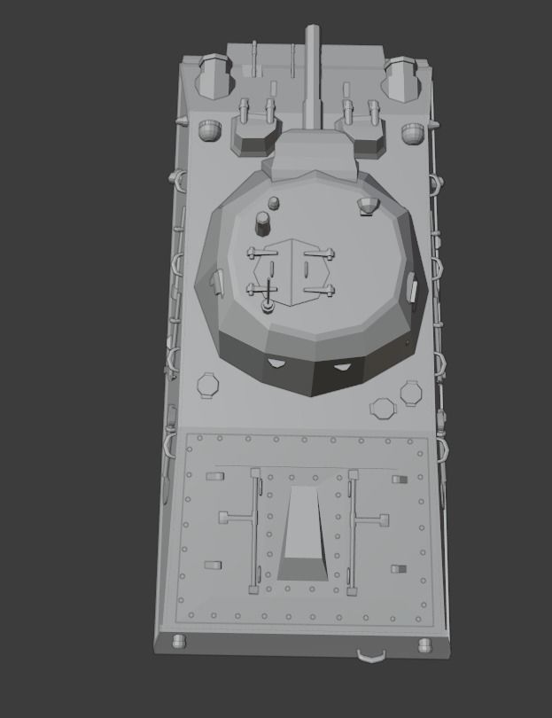 Nahuel DL 43 Low-poly 3D model_11