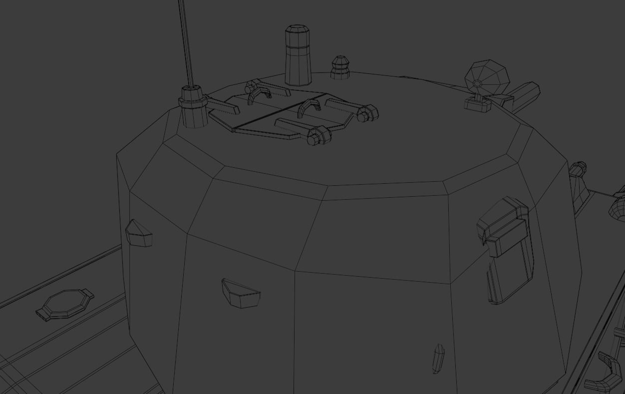 Nahuel DL 43 Low-poly 3D model_22