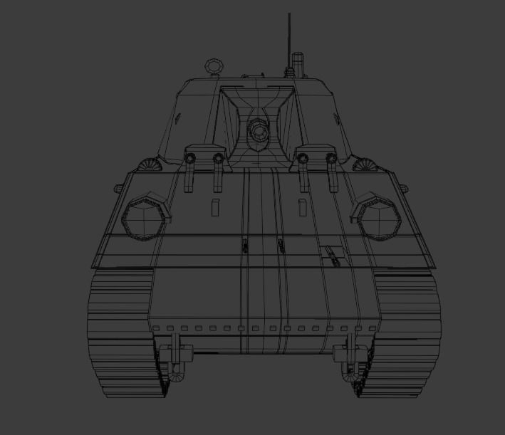 Nahuel DL 43 Low-poly 3D model_14