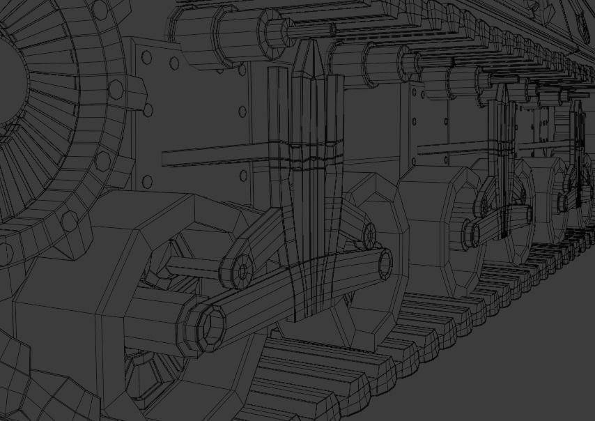 Nahuel DL 43 Low-poly 3D model_20