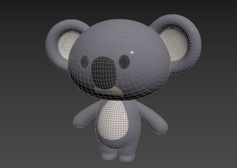 Character019 Koala 3D model_11