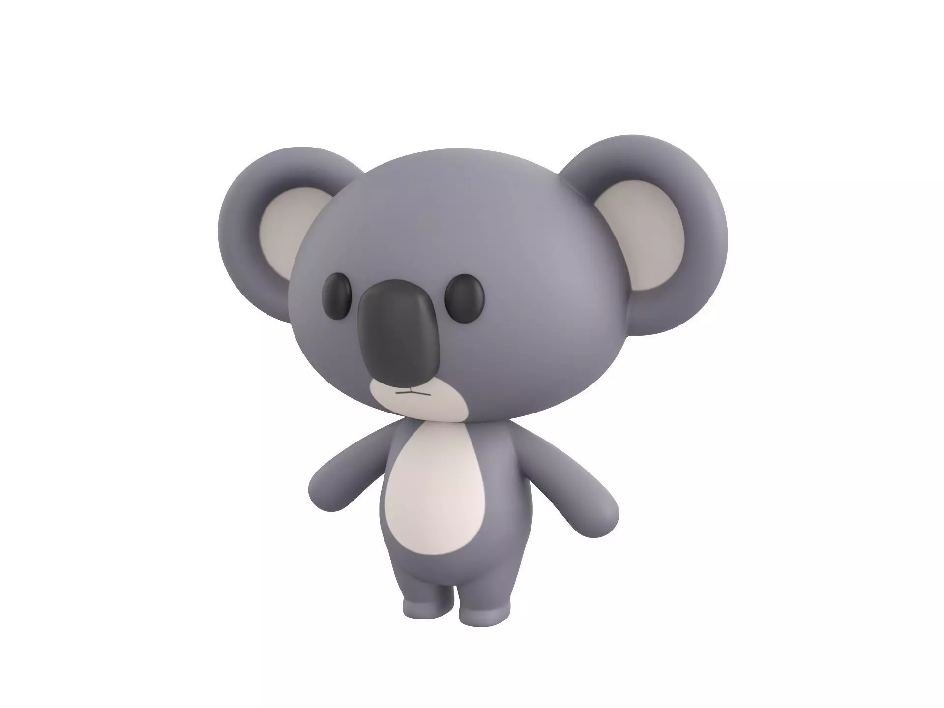 Character019 Koala 3D model_0