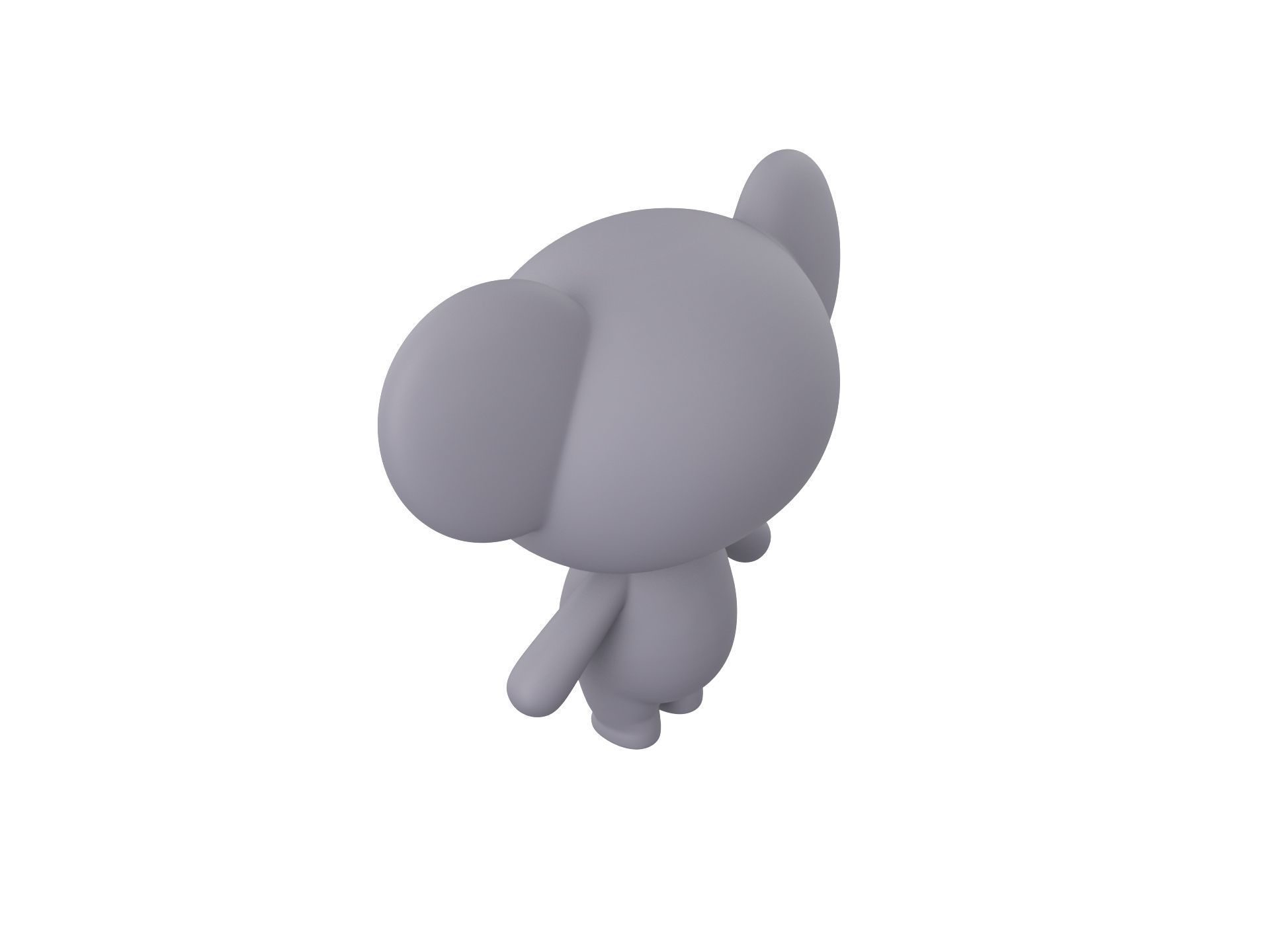 Character019 Koala 3D model_6