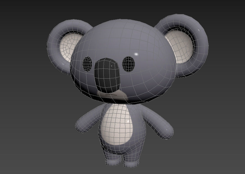 Character019 Koala 3D model_10