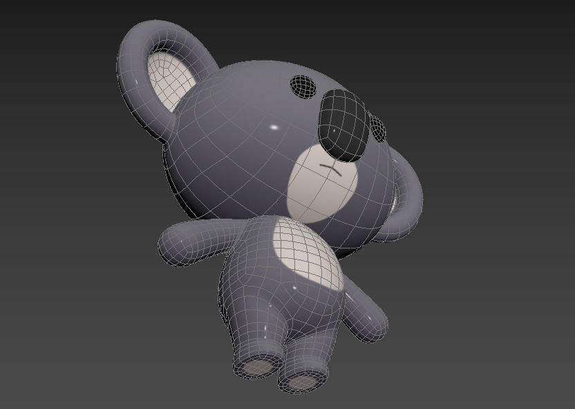 Character019 Koala 3D model_13