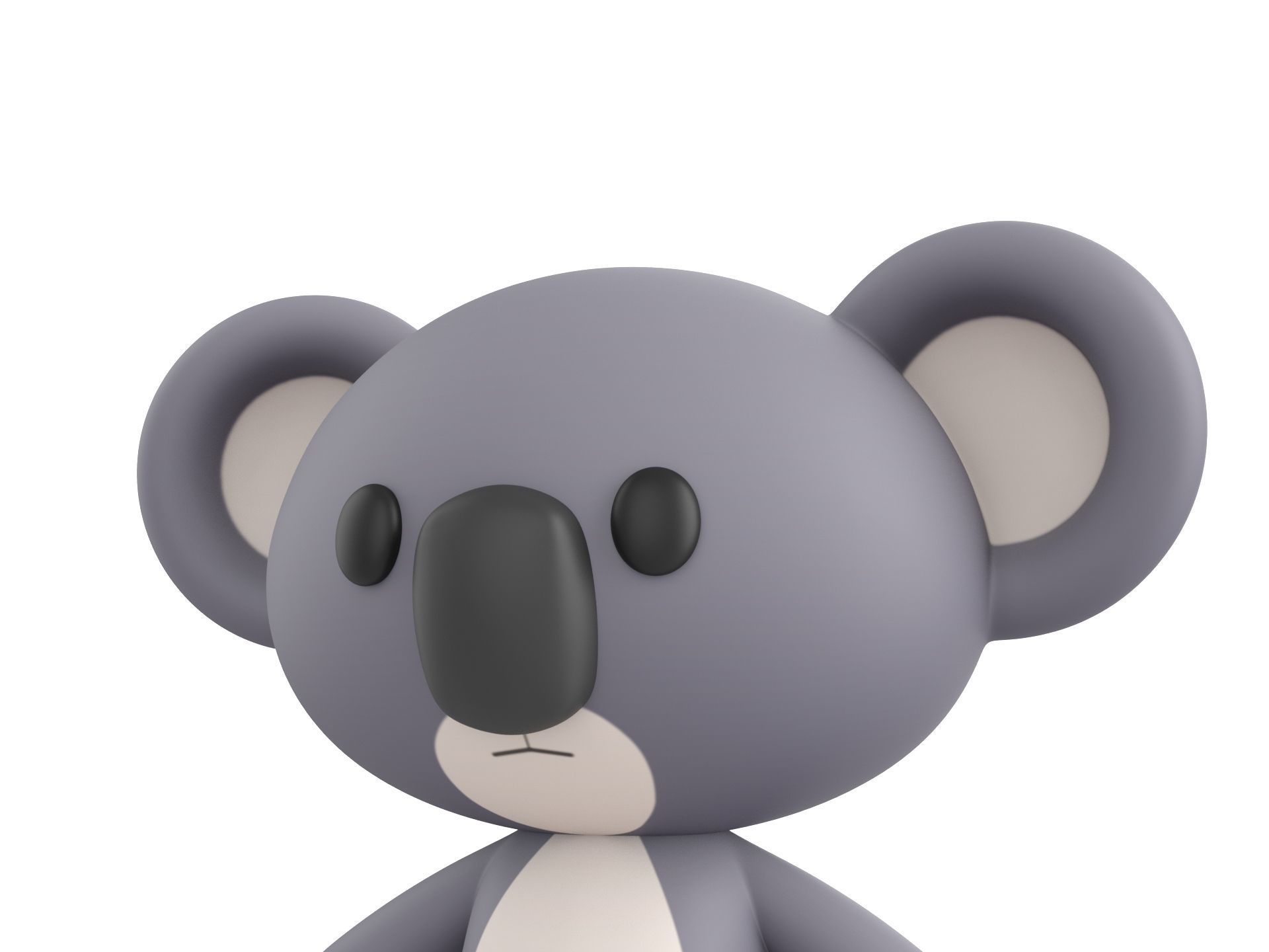 Character019 Koala 3D model_7