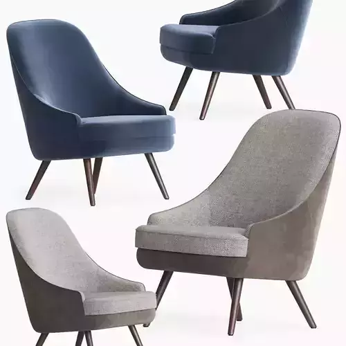375 Walter Knoll Armchair 3D model
