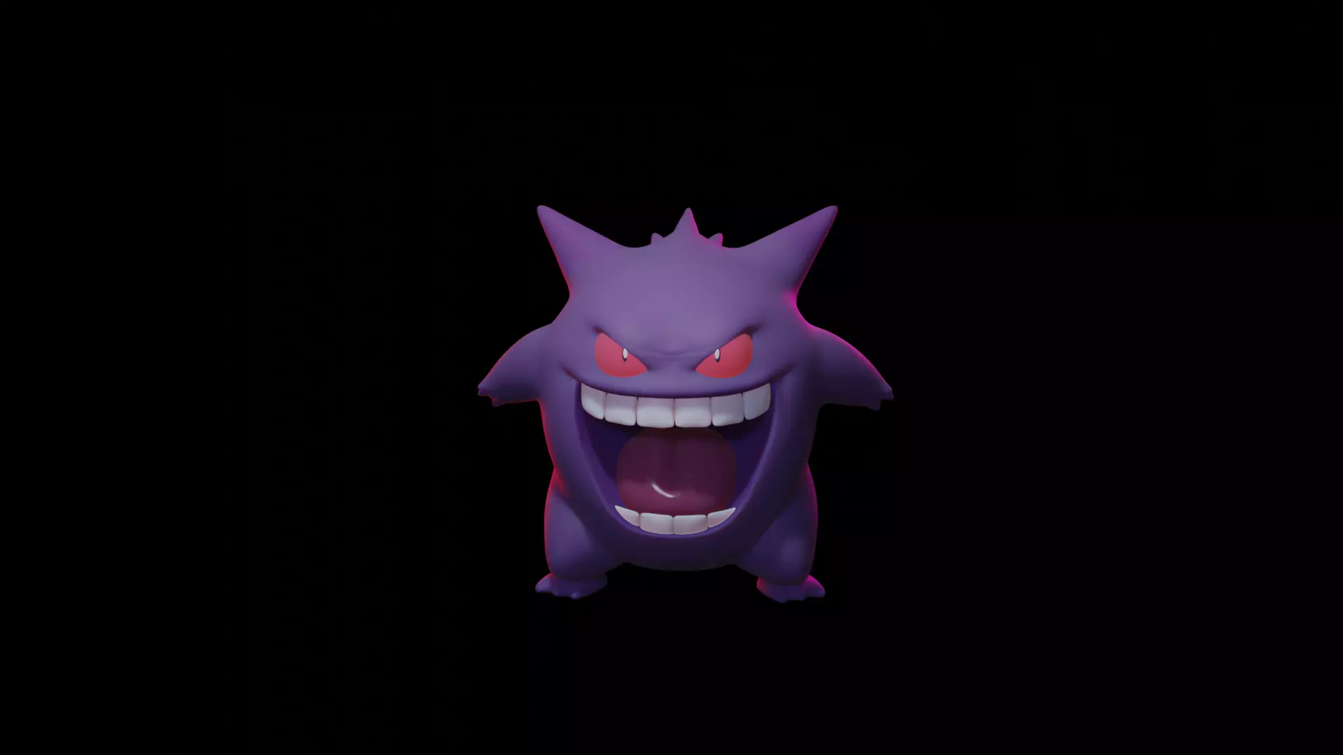 Genga Pokemon 3D print model_0