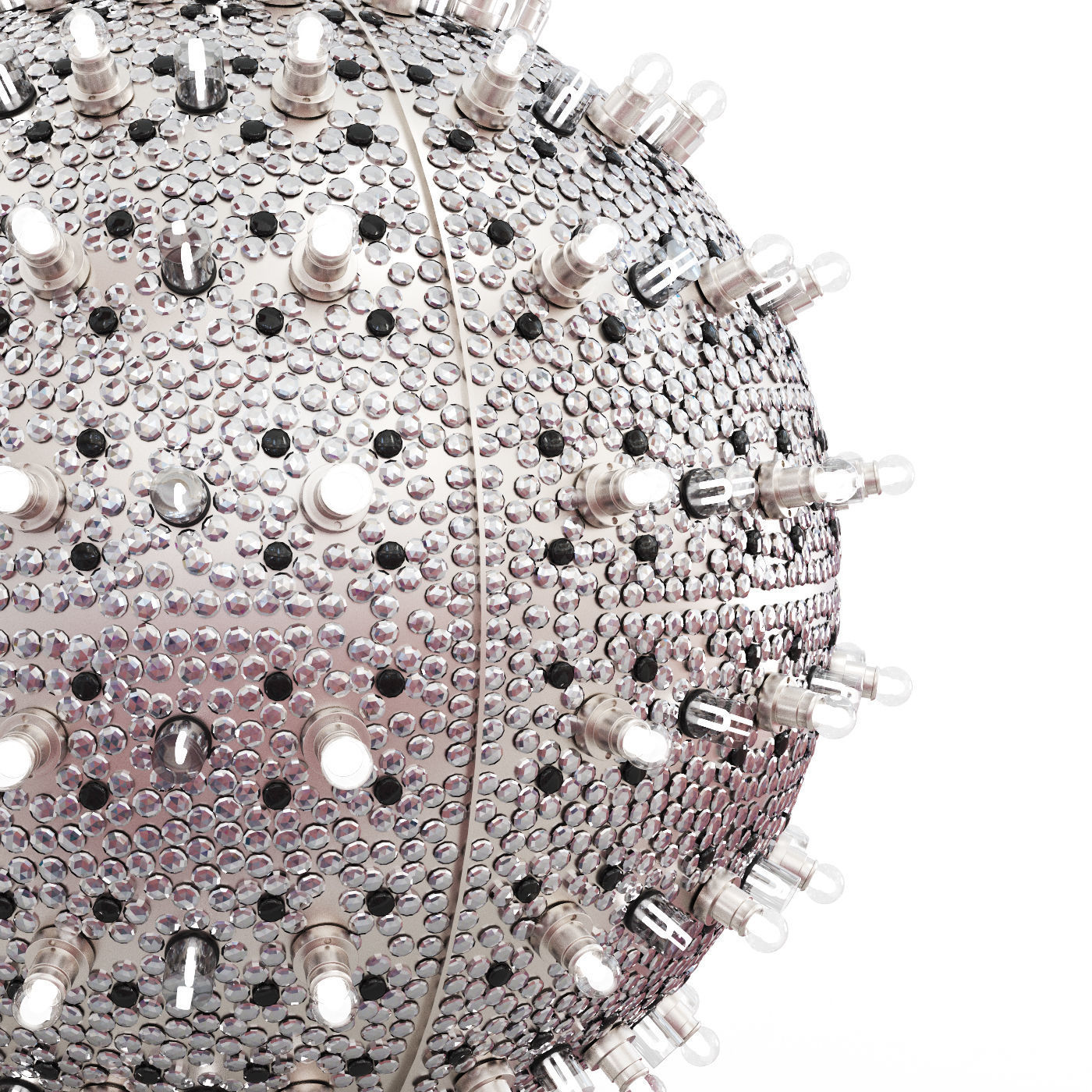 Christmas One Times Square ball 3D model_1